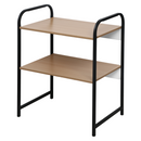 Polcállvány, fekete/barna, BAYAN