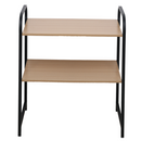 Polcállvány, fekete/barna, BAYAN