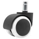 Kerék, 5 db-os szett, fekete/fehér, KOLIESKO TYP 2