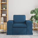 vidaXL Kanapé Kék 103 x 80 x 82 cm szövet