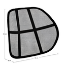 Ergonomikus háttámla, fekete, BEKIO