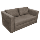 Kihúzható kanapé, szürkésbarna Taupe, BEJA