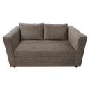 Kihúzható kanapé, szürkésbarna Taupe, BEJA