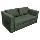Kihúzható kanapé, zöld, BEJA