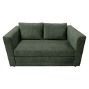 Kihúzható kanapé, zöld, BEJA