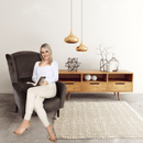 Design fotel, Velvet anyag barna/minta Terra, BELEK