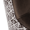 Design fotel, Velvet anyag barna/minta Terra, BELEK