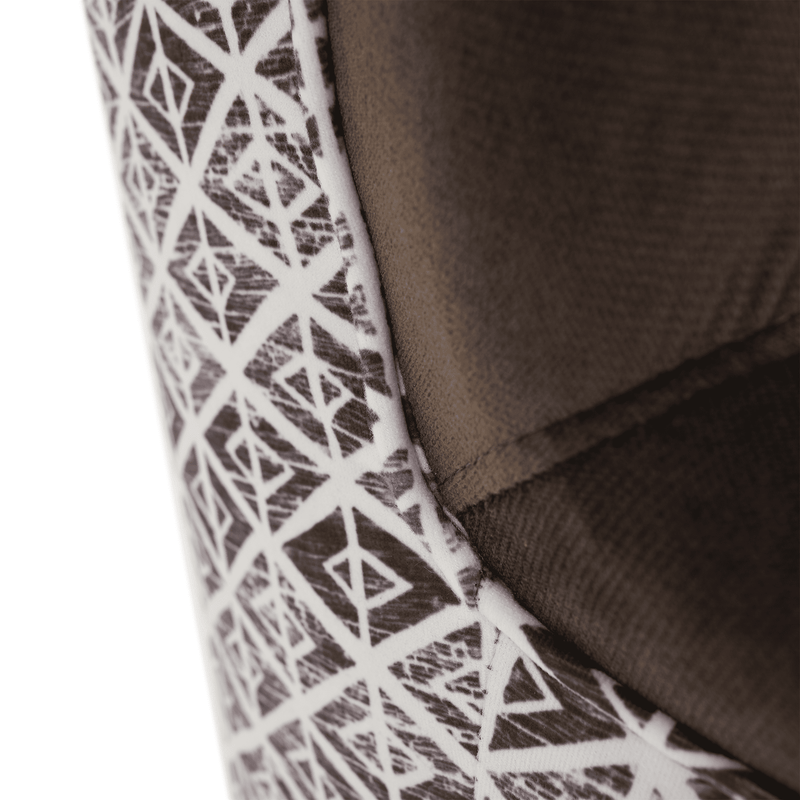 Design fotel, Velvet anyag barna/minta Terra, BELEK