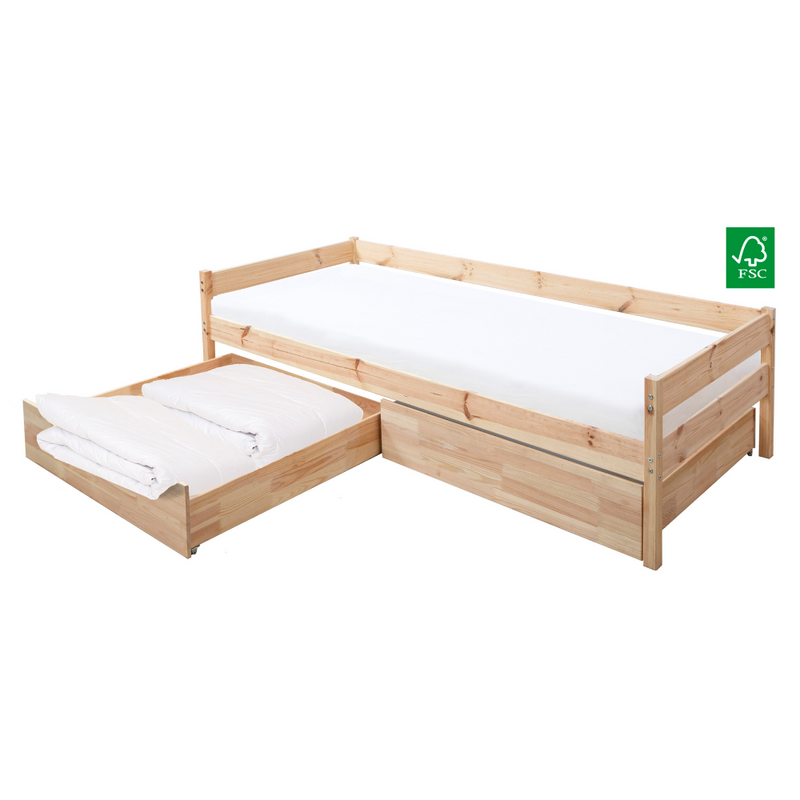 Tárhely ágy alá, lucfenyő, BENY