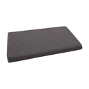 Párna/ülőke, szürke szövet, BERGI NEW