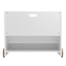 Gyerek könyvespolc kerekekkel, fehér, BERUS