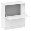 Ágyneműtartó, fehér, BETTY 2 BE-02-040