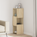 vidaXL Sarokszekrény Sonoma tölgy 30,5x30x95cm Faanyag