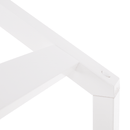 Montessori ágy, 90x200, fehér, tömör, BIANKA