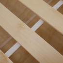 Montessori ágy, 90x200, természetes, tömör, BIANKA