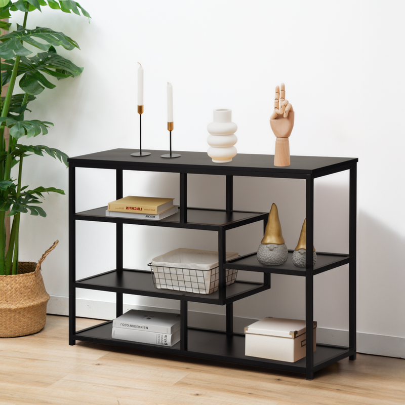 Polcállvány, fekete, BILOTE NEW TYP 2