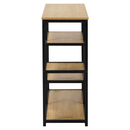 Polcállvány, fekete/tölgy, BILOTE NEW TYP 2