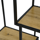 Polcállvány, fekete/tölgy, BILOTE TYP 1