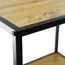 Polcállvány, fekete/tölgy, BILOTE TYP 1