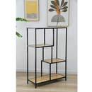 Polcállvány, fekete/tölgy, BILOTE TYP 1