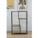 Polcállvány, fekete/tölgy, BILOTE TYP 1