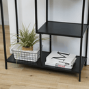 Polcállvány, fekete, BILOTE TYP 3