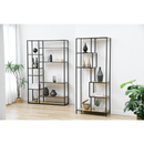 Polcállvány, fekete/tölgy, BILOTE TYP 4