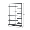 Polcállvány, fekete, BILOTE TYP 4