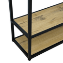 Polcállvány, fekete/tölgy, BILOTE TYP 4