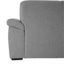 Ülőgarnitúra U alakban, szövet szürke, balos, BITER U