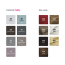 Kinyitható rész támasztékokkal, szürke szövet, csak rendelésre, jobbos, BORN 3 1B ZF ZZ