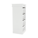 4-fiókos komód, fehér, BLANCO
