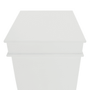 4-fiókos komód, fehér, BLANCO