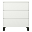 Komód, fehér, BOGAN NEW 3S70