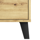 Komód, artisan tölgy, BOGAN NEW 4S70