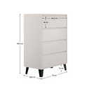 Komód, cashmere, BOGAN NEW 4S70