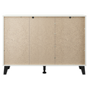 Komód, fehér, BOGAN NEW 1D3S