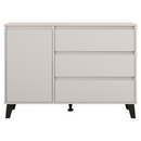 Komód, cashmere, BOGAN NEW 1D3S