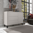 Komód, cashmere, BOGAN NEW 1D3S