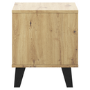 Éjjeliszekrény, artisan tölgy, BOGAN NEW 1S