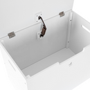 Játéktároló doboz, fehér, BOLIS