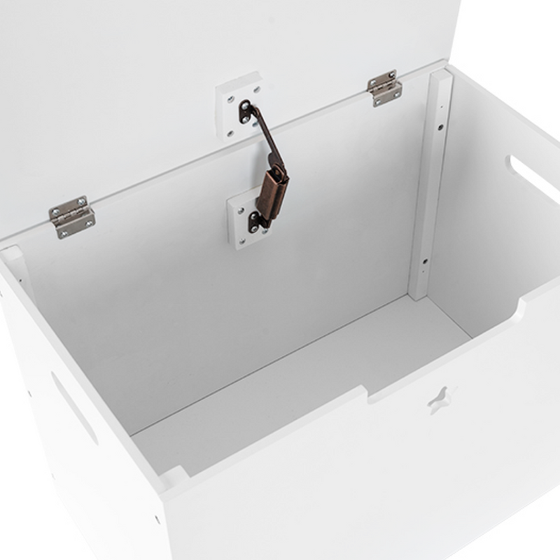 Játéktároló doboz, fehér, BOLIS