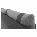 Kanapé, sötétszürke/világosszürke, BOLIVIA