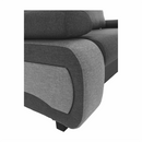 Kanapé, sötétszürke/világosszürke, BOLIVIA