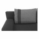 Kanapé, sötétszürke/világosszürke, BOLIVIA