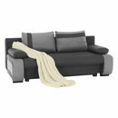 Kanapé, sötétszürke/világosszürke, BOLIVIA