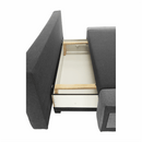 Kanapé, sötétszürke/világosszürke, BOLIVIA