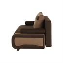 Kanapé, csokoládé/világos barna, BOLIVIA