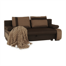 Kanapé, csokoládé/világos barna, BOLIVIA