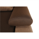 Kanapé, csokoládé/világos barna, BOLIVIA
